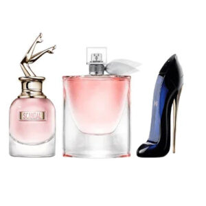 Combo 3 Miniaturas - Scandal Jean Paul + La Vie Est Belle + Good Girl Carolina Herrera