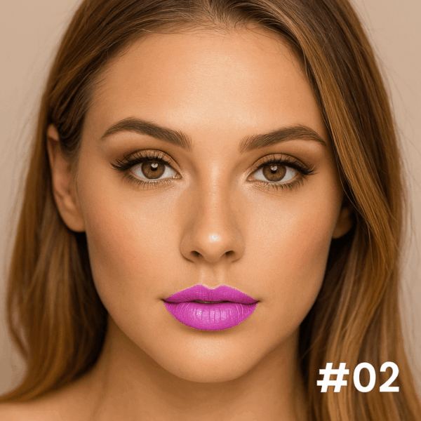 Velvet Glow Lipstick Shine - Brilho Sofisticado e Cor Intensa Que Valoriza Seus Lábios. - Imagem 7