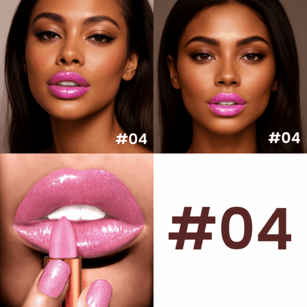 Velvet Glow Lipstick Shine - Brilho Sofisticado e Cor Intensa Que Valoriza Seus Lábios. - Imagem 19