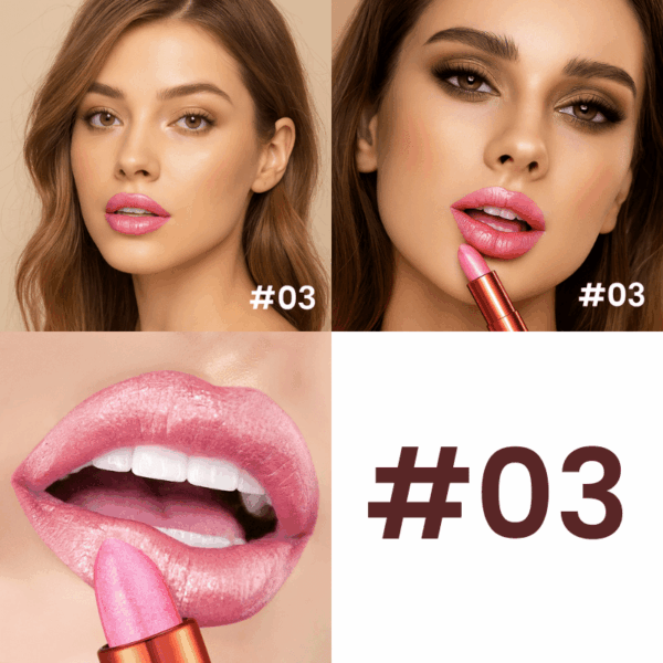 Velvet Glow Lipstick Shine - Brilho Sofisticado e Cor Intensa Que Valoriza Seus Lábios. - Imagem 18
