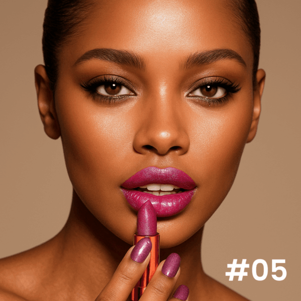 Velvet Glow Lipstick Shine - Brilho Sofisticado e Cor Intensa Que Valoriza Seus Lábios. - Imagem 13